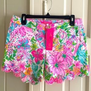 NWT Lilly Pulitzer buttercup short size 4
